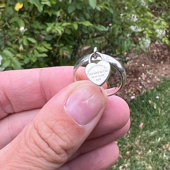 Tiffany & Co. Silver Heart Ring